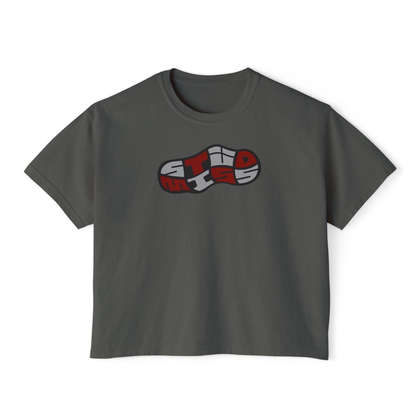 Unisex Cropped Boxy Tee