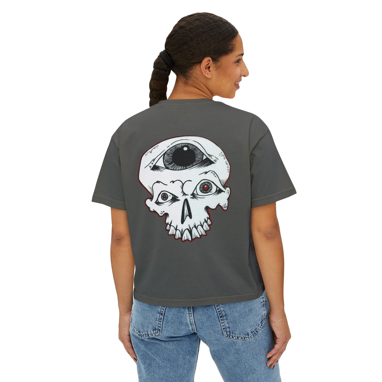 Unisex Cropped Boxy Tee